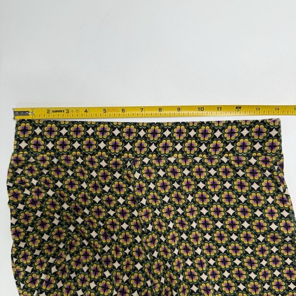 King Louie Pants Floral Pattern Loose Lounge Stretchy Pull-On Sz Medium Viscose - Picture 5 of 9
